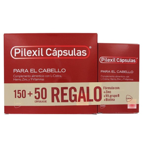 PILEXIL Capsulas Anticaída 150 + 50 de REGALO